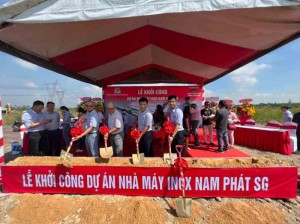 Khởi công Nhà máy Inox Nam Phát Sài Gòn 24 000 m2 tại Long An