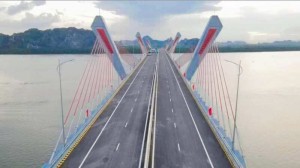 Cầu Bến Rừng thông xe nối liền Hải Phòng với Quảng Ninh