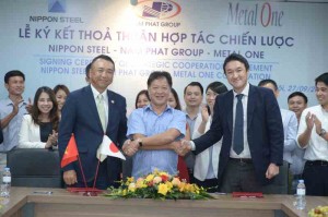 Nam Phát Group là đối tác chiến lược cùng Nippon Steel và Metal One 