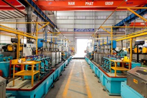 Ống, hộp, dây, cây Inox xuất khẩu tại Nhà máy Quảng Ninh