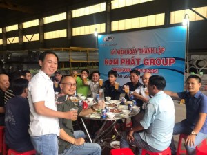 Nhà máy Sài Gòn - Kỷ niệm 16 năm thành lập Nam Phát Group