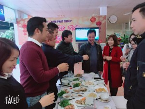 Nam Phat Ship tổ chức tiệc tất niên Tết 2019 tại Nhà máy đóng tàu tại Quảng Ninh